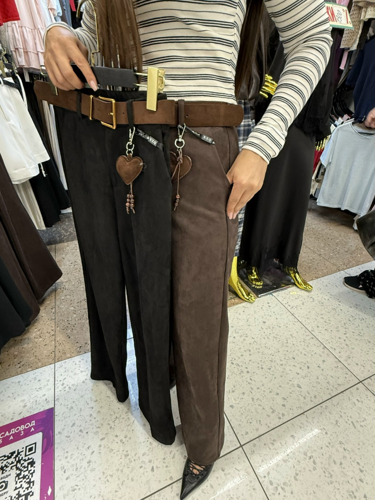 брюки черные