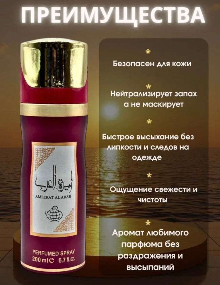 Парфюмированный дезодорант