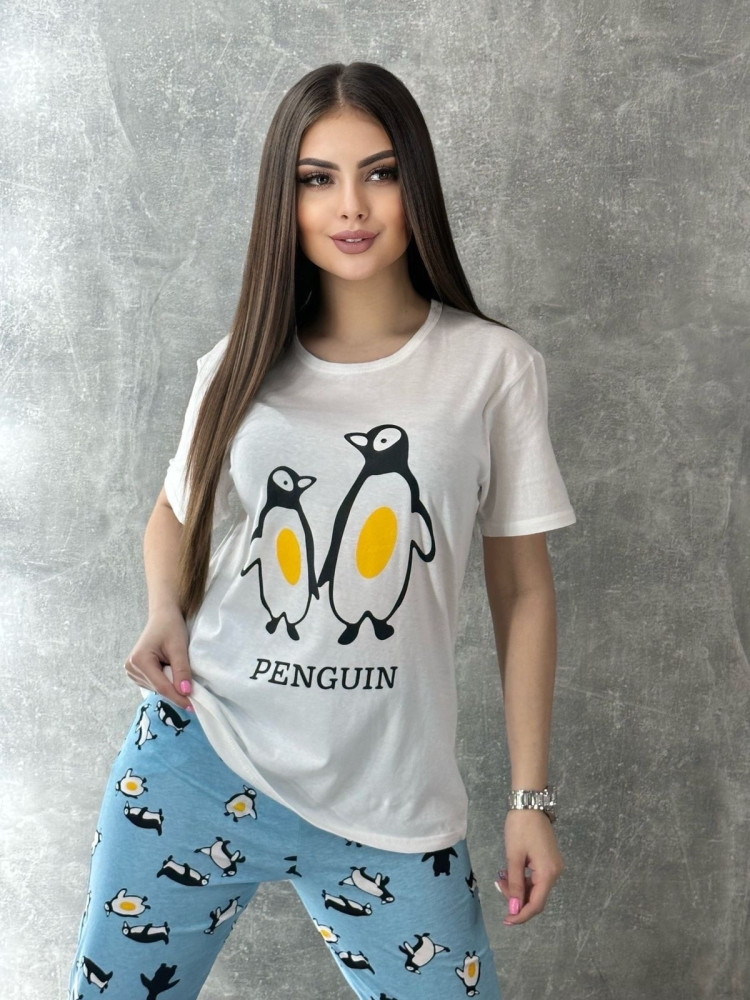 пижама белая