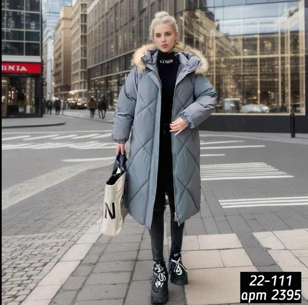 Куртка женская серая