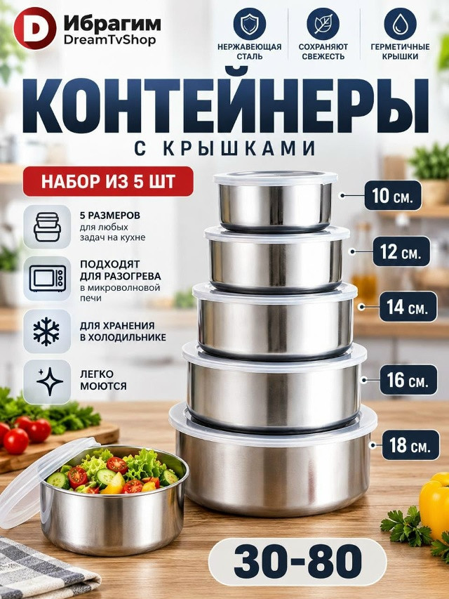 Набор пищевых судков