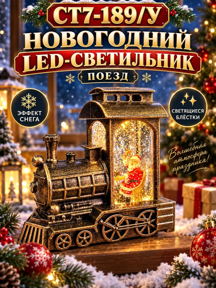 Светодиодный Рождественский фонарь