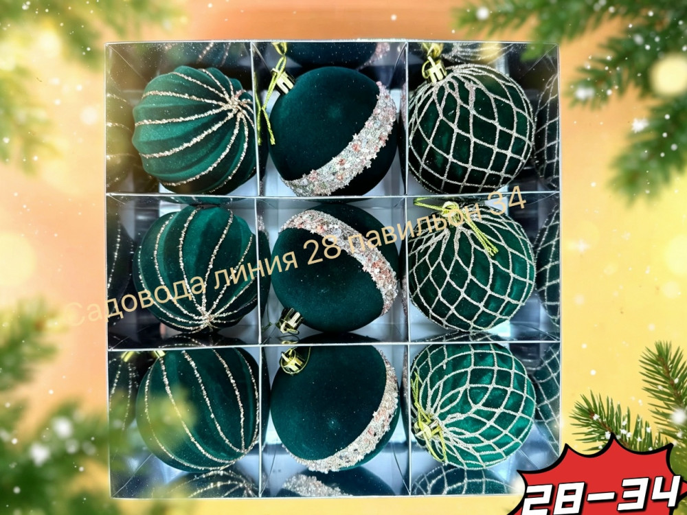 Новогодние шарики