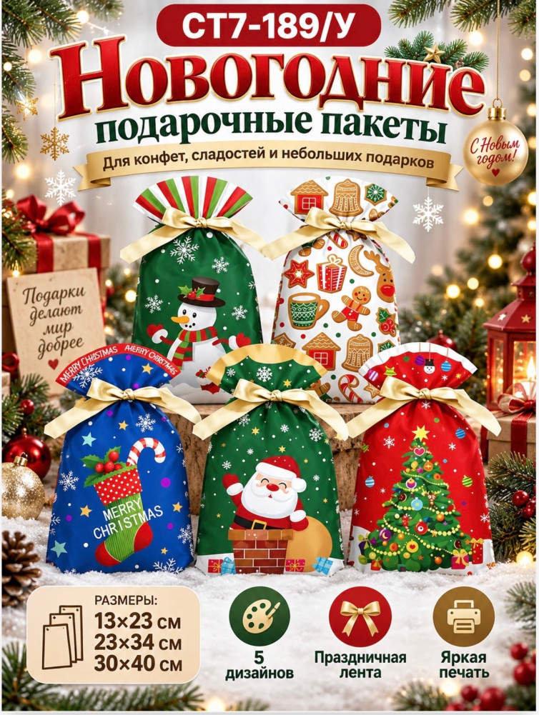 Подарочные пакеты