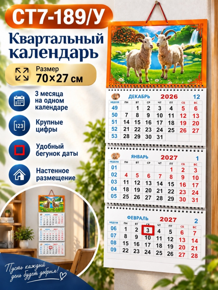 Квартальный календарь