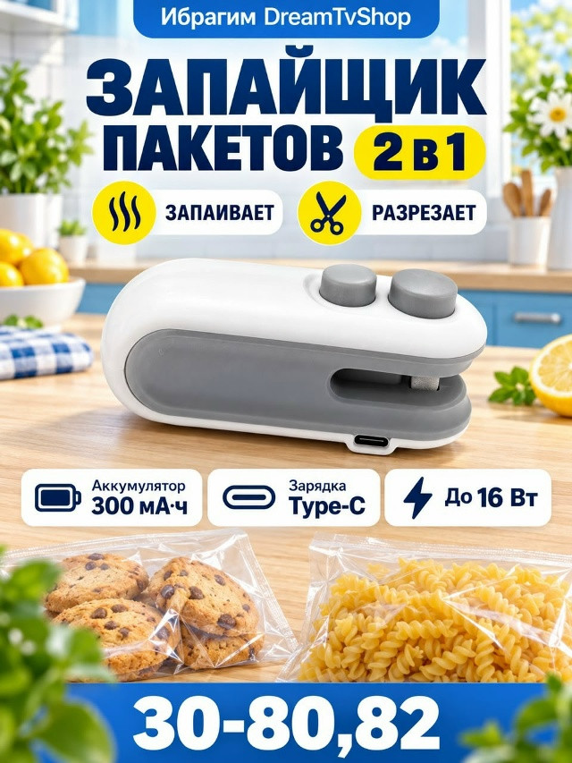 Портативный ручной запайщик пакетов