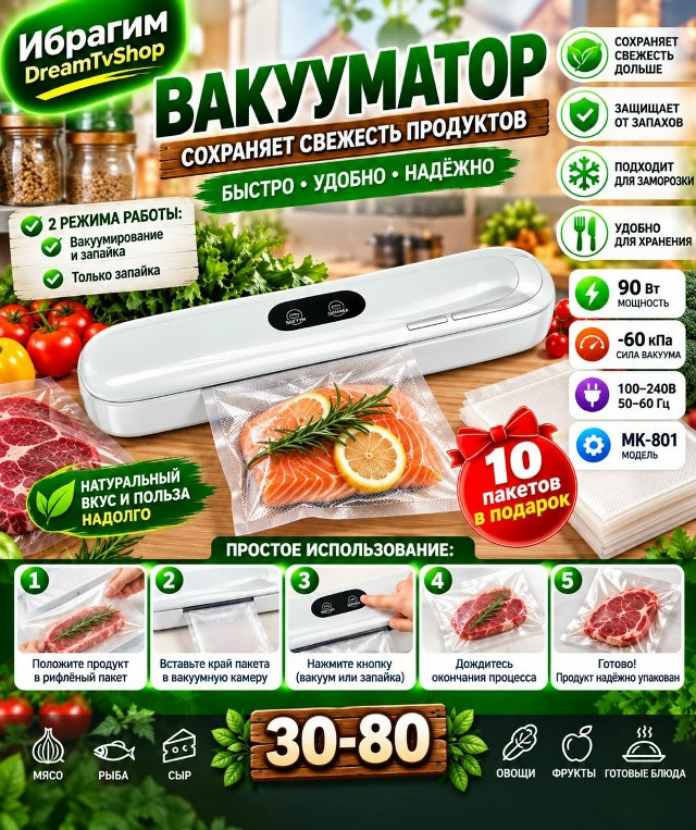 Вакууматор для продуктов