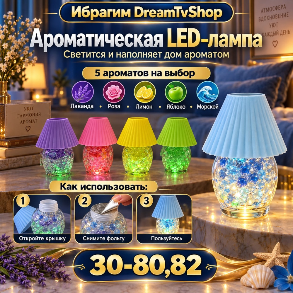 Ароматическая LED-лампа