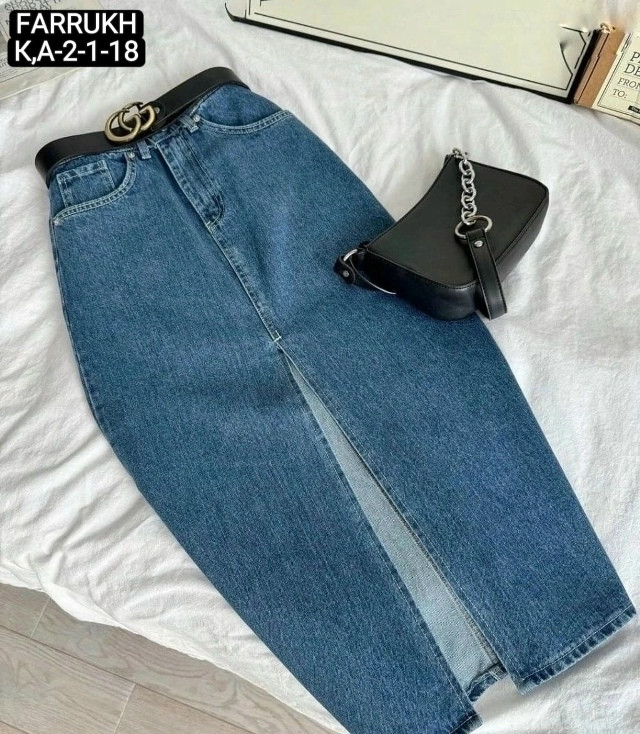 Джинсовая юбка