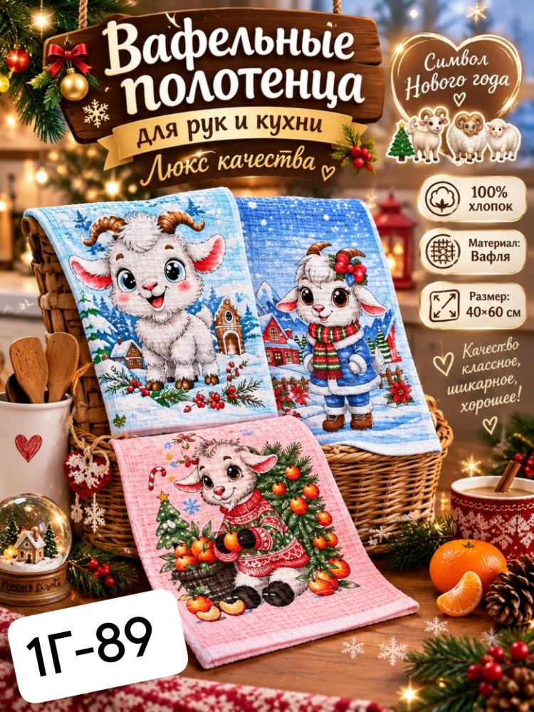 Вафельные полотенца