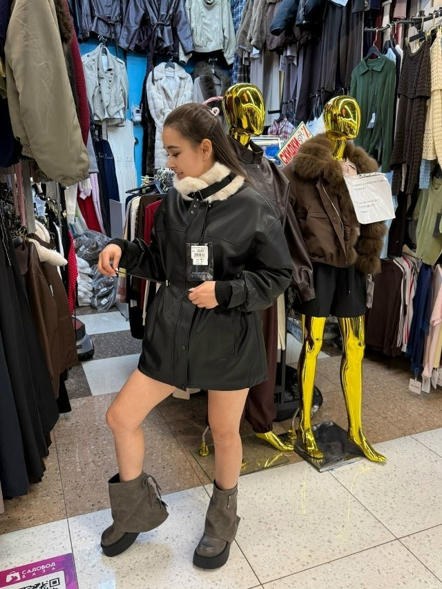 Куртка женская черная
