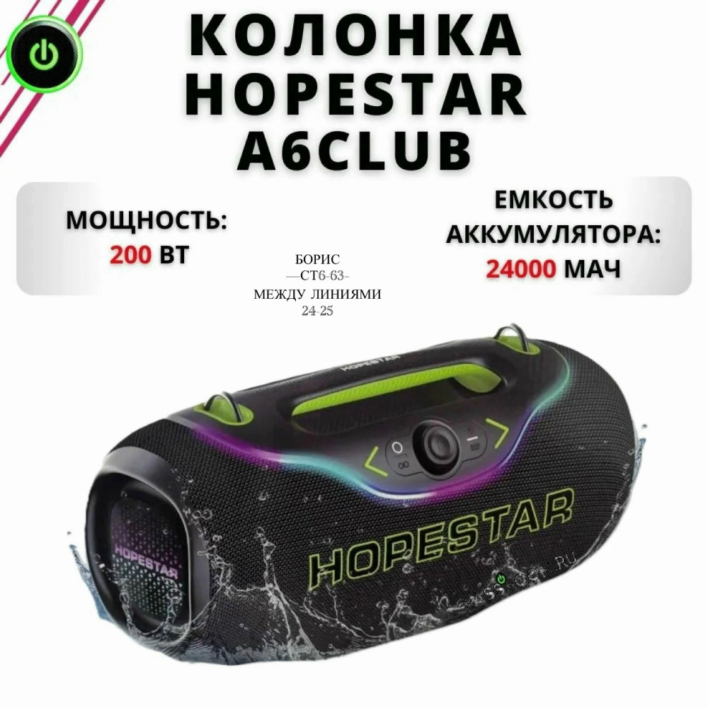 Беспроводная колонка