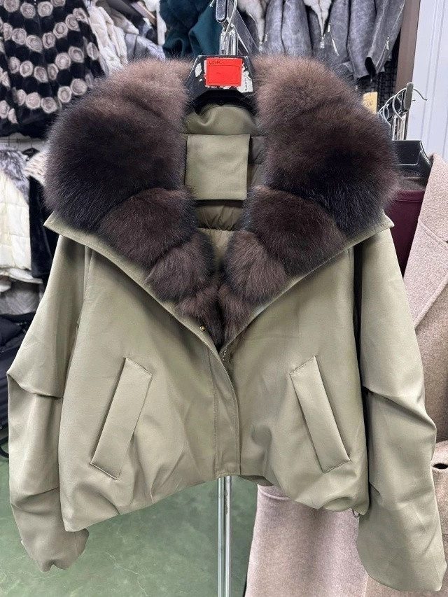 Куртка женская серая