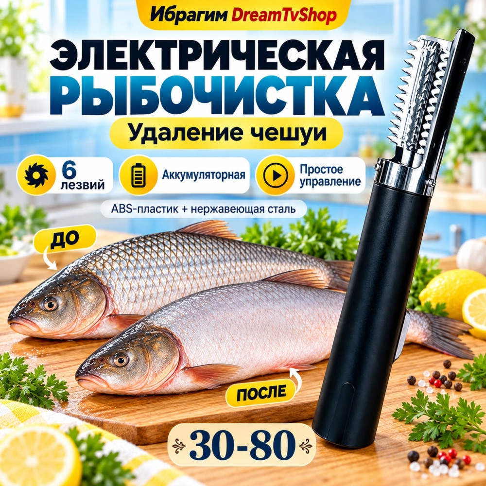 Электрическая рыбочистка