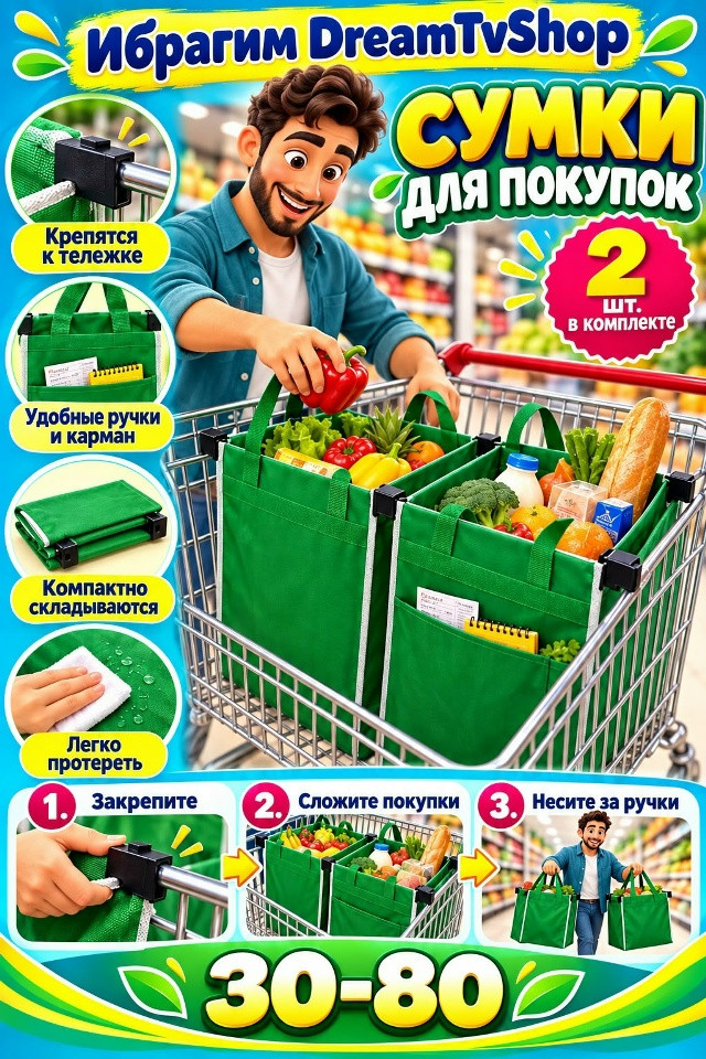 Сумка зеленая