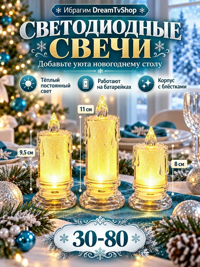 Светодиодные свечи
