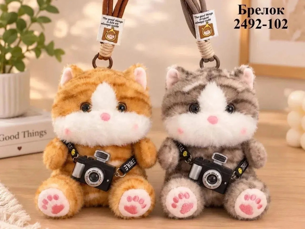 Мягкая игрушка кошка