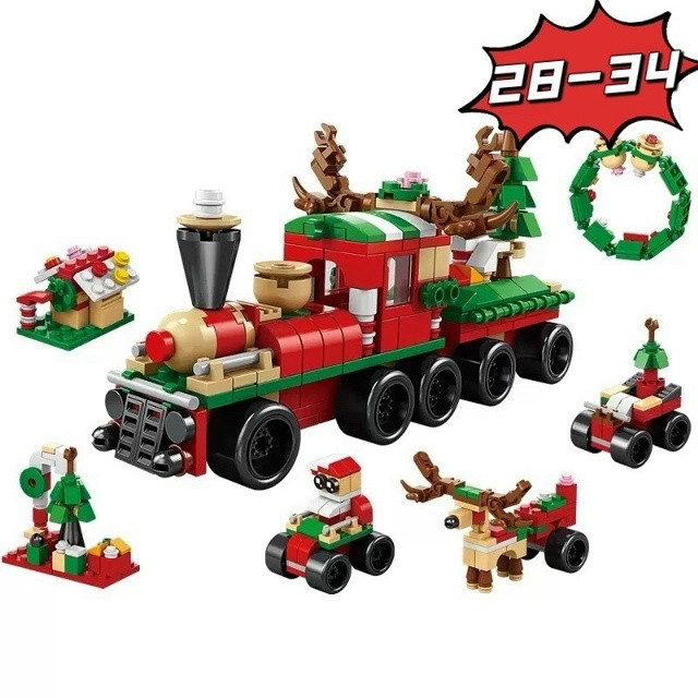 Конструктор для сборки рождественской сцены
