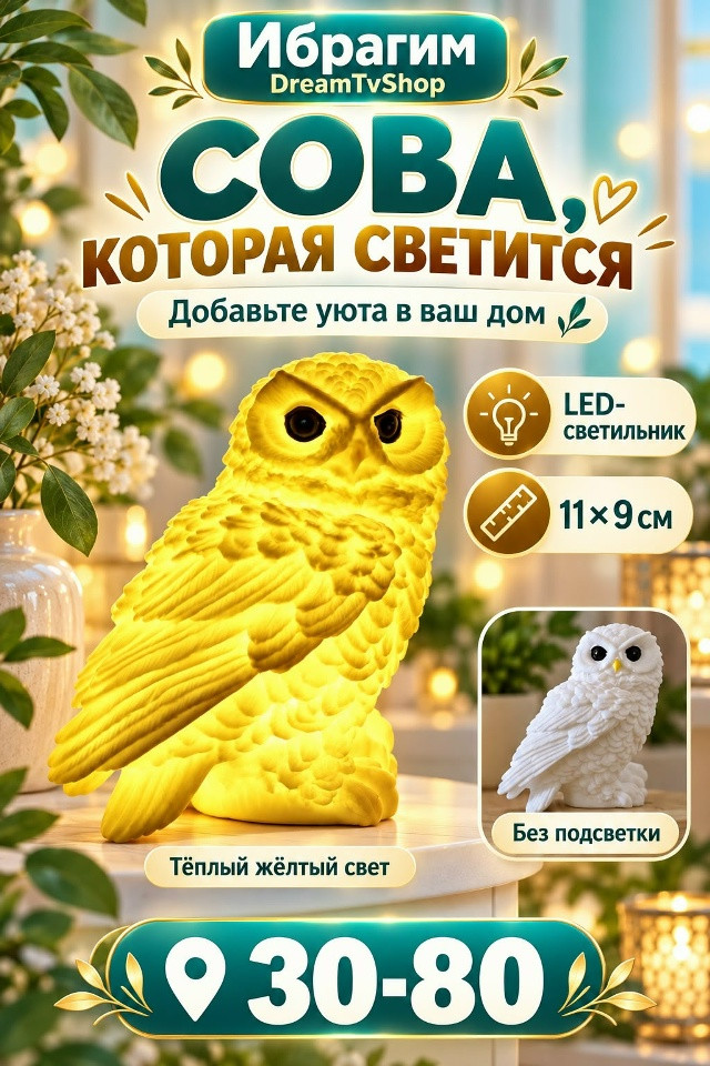 Сова, которая светится