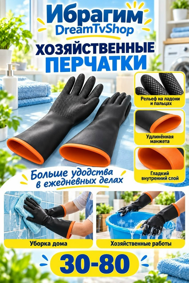 Хозяйственные перчатки