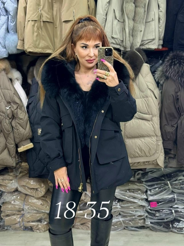 Куртка женская синяя
