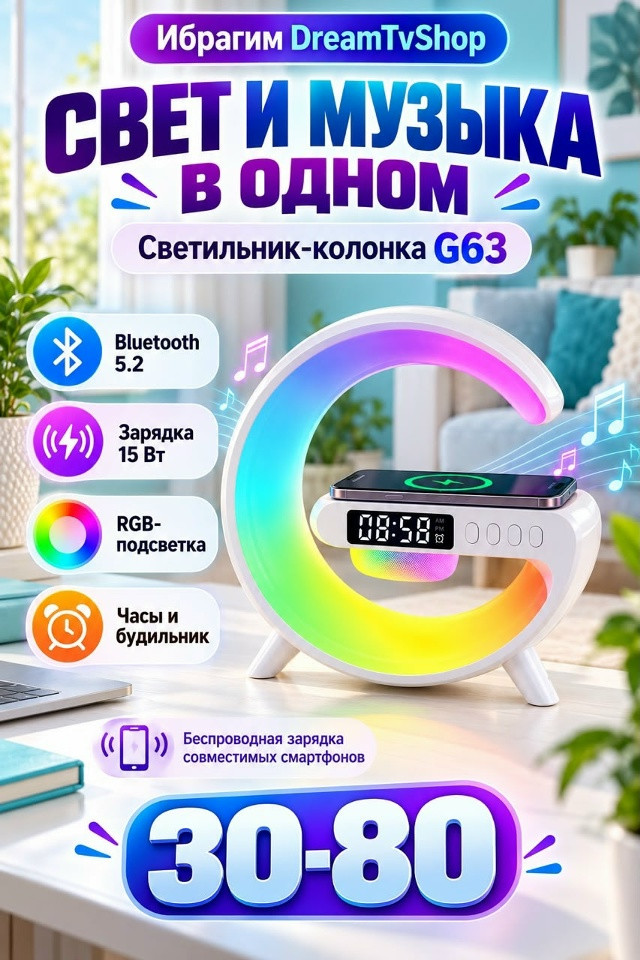 Блютуз колонка